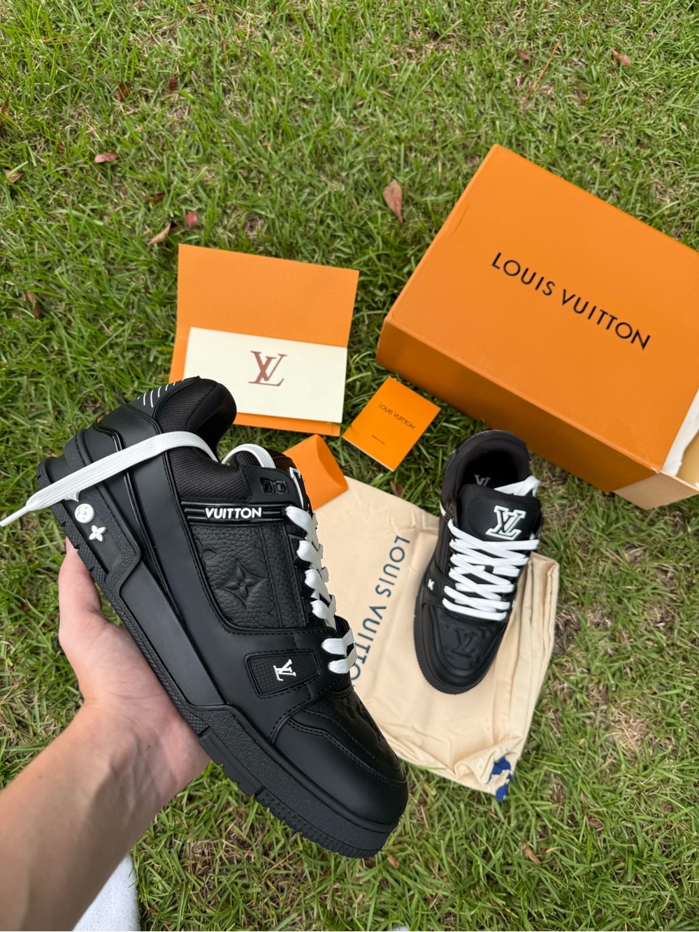 Louis Vuitton Men’s Triple Black Trainers